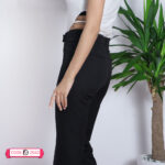 شلوار پارچه ای زنانه راسته مدل ساده کد 2040