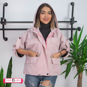 بارانی زنانه مدل چهار جیب کد ۲۰۵۳ با رنگبندی و سایزبندی مختلف